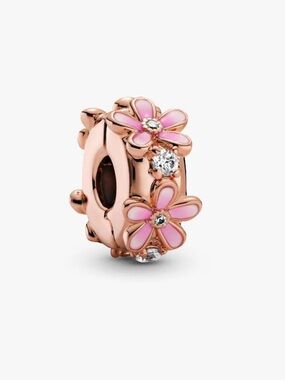 Pandora Pink Daisy Spacer Clip